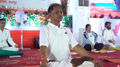 11वें अंतर्राष्ट्रीय योग दिवस पर शामिल हुए सीएम साय, रणजीता स्टेडियम में किया योगाभ्यास