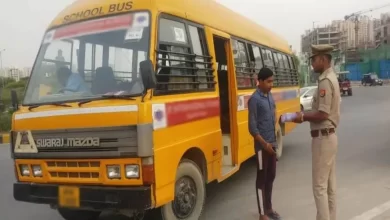 स्कूल बस को RTO ने किया जब्त, 32 हजार का किया चालान… 30 बच्चों की छूटी परीक्षा