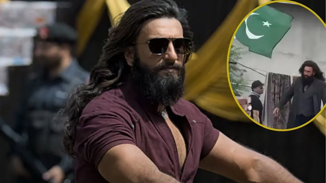 रणवीर सिंह की ‘धुरंधर’ के सेट पर पाकिस्तानी झंडा देख खौल उठा लोगों का खून! इंटरनेट पर मचा बवाल रणवीर सिंह की ‘धुरंधर’ के सेट पर पाकिस्तानी झंडा देख खौल उठा लोगों का खून! इंटरनेट पर मचा बवाल
