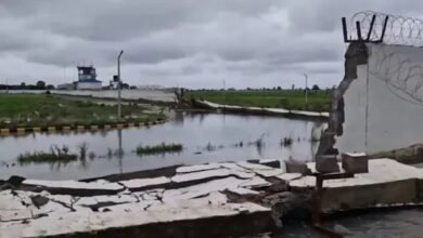 उद्घाटन के 9 महीने बाद ही रीवा एयरपोर्ट का ये हाल, बारिश में गिरी बाउंड्रीवाल… 500 करोड़ के प्रोजेक्ट पर उठे सवाल