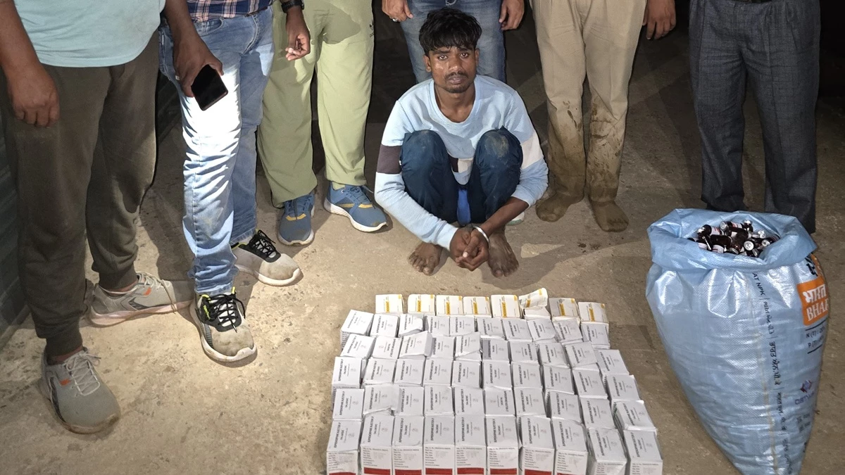 अंबिकापुर में नशीले इंजेक्शनों के विरुद्ध कार्रवाई, 2413 इंजेक्शन जब्त