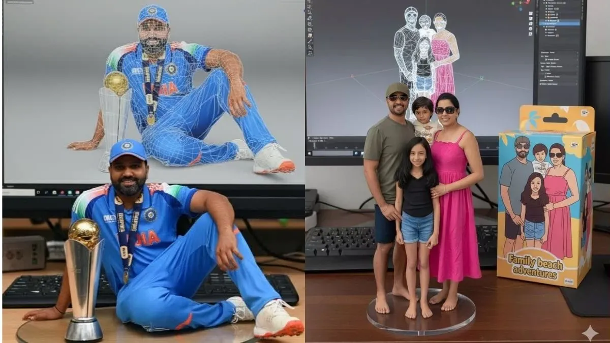 Google Nano Banana AI 3D Image: आपकी तस्वीर अब 3D में! क्या आपने देखा ‘Nano Banana’ ट्रेंड? जानें 1 मिनट में कैसे बनाएं अपना AI अवतार