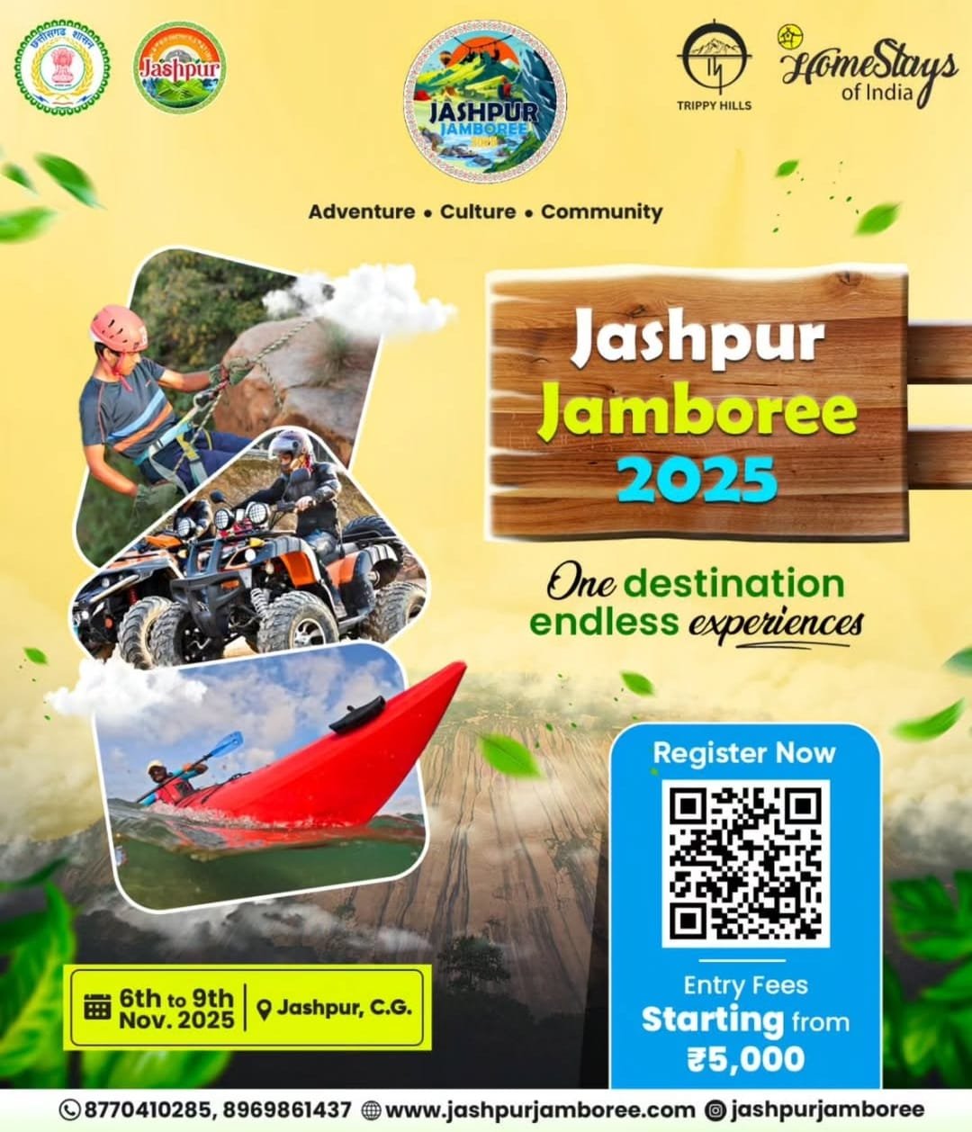 हो जाएं रोमांचक अनुभव के लिए तैयार, देश-विदेश से आएंगे पर्यटक,काउंटडाउन शुरू… राष्ट्रीय क्षितिज में चमकने को तैयार जशपुर