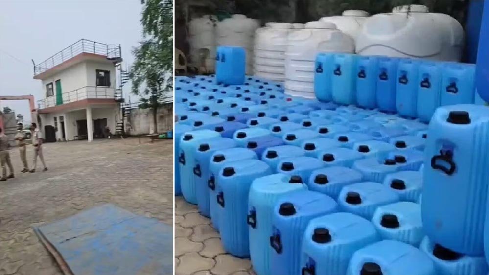 ग्वालियर में फार्म हाउस से पकड़ी गई नकली शराब, महिला सहित 5 आरोपी दबोचे गए ग्वालियर में फार्म हाउस से पकड़ी गई नकली शराब, महिला सहित 5 आरोपी दबोचे गए
