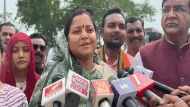 छत्तीसगढ़ की मंत्री बोली-मोदी ईश्वर के समान:लक्ष्मी राजवाड़े ने कहा-मोदी का छत्तीसगढ़ आना ही बड़ी बात, कुछ देकर ही जाएंगे