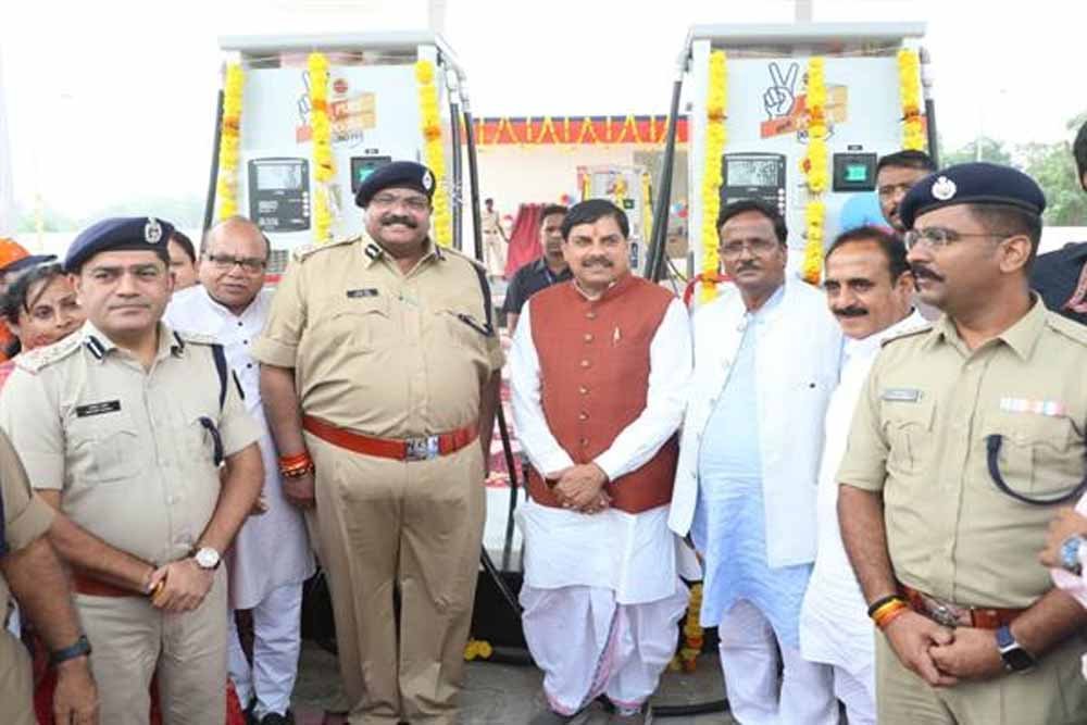 मुख्यमंत्री डॉ. यादव ने किया पुलिस वेलफेयर सोसाइटी के पेट्रोल पंप का लोकार्पण
