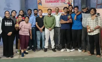बीआईटी दुर्ग ने जीता महिला बैडमिंटन खिताब:पुरुष वर्ग में एसएसआईपीएमटी रायपुर चैंपियन, सीएसवीटीयू प्रतियोगिता संपन्न