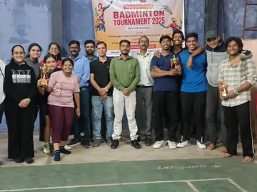 बीआईटी दुर्ग ने जीता महिला बैडमिंटन खिताब:पुरुष वर्ग में एसएसआईपीएमटी रायपुर चैंपियन, सीएसवीटीयू प्रतियोगिता संपन्न