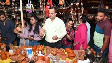 राज्योत्सव शिल्पग्राम में जमकर हो रही टेराकोटा शिल्प की खरीदारी,बस्तर का प्रसिद्ध अलंकृत हाथी सबको आ रहा पसंद