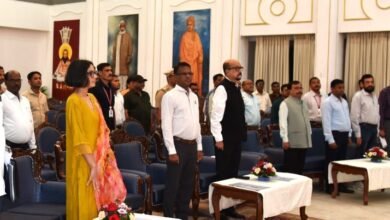 राजभवन में ‘‘वंदे मातरम्‘‘ के 150 वर्ष पर सामूहिक गायन,प्रधानमंत्री के उद्बोधन का किया गया सीधा प्रसारण