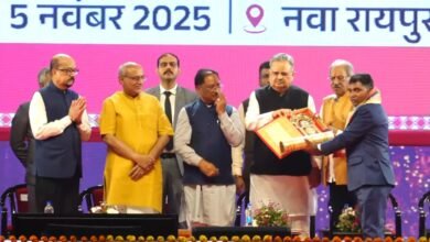 डॉ. सोमेश कुमार पटेल को मिला छत्तीसगढ़ राज्य अलंकरण चंदूलाल चंद्राकर सम्मान