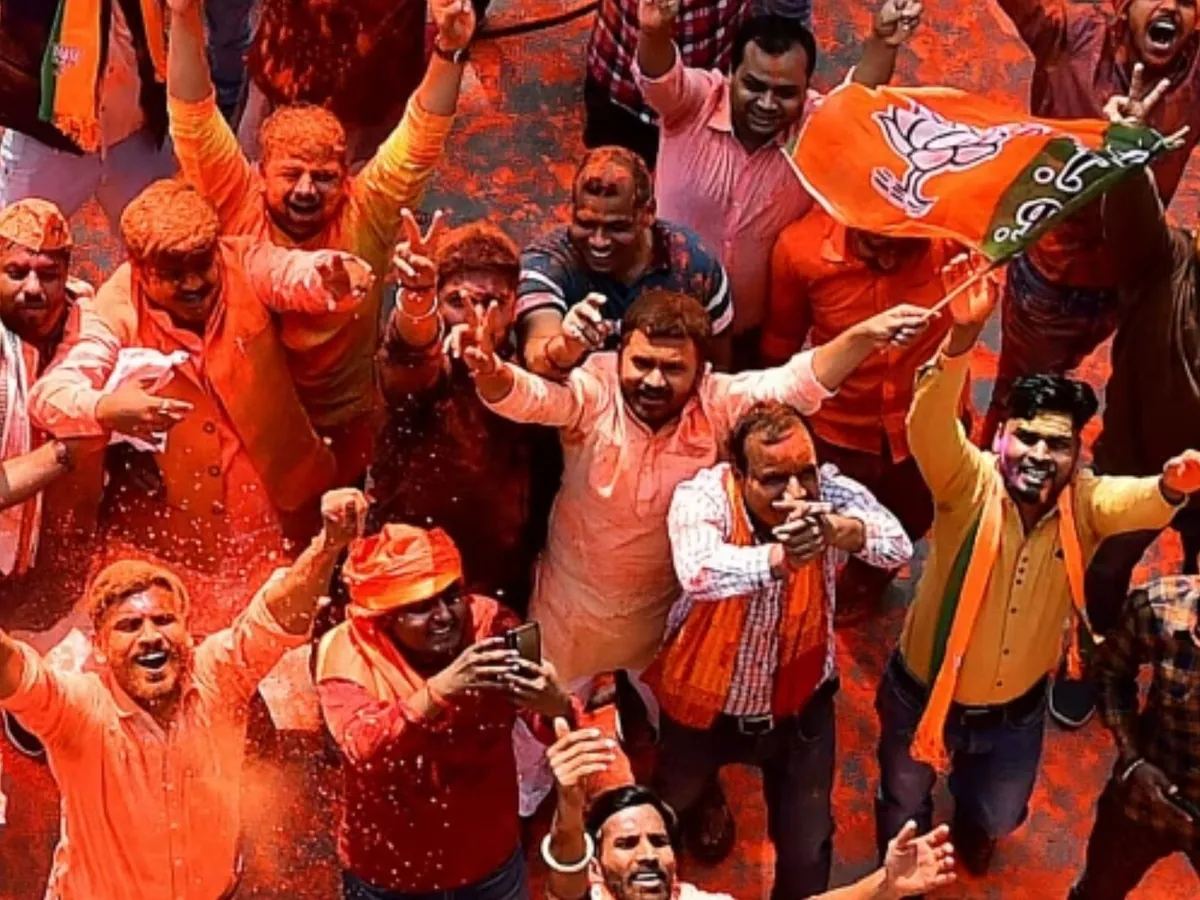 Bihar Election Result : बिहार में एनडीए को पूर्ण बहुमत, BJP शाम 5 बजे पटना मुख्यालय में मनाएगी जीत का जश्न, 200 सीट के पार पहुंचा NDA