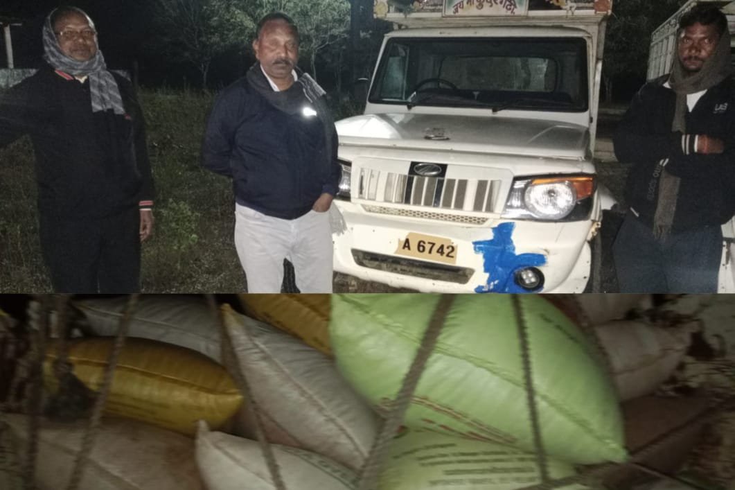 सूरजपुर में अवैध धान कारोबार पर बड़ी कार्रवाई, 3,000 क्विंटल से अधिक धान जब्त