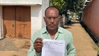 बलरामपुर: गोठान की भूमि पर भाजपा नेता का कब्जा, स्थगन आदेश के बाद भी जारी है निर्माण कार्य