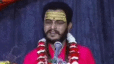 कथावाचक आशुतोष ने कहा था-सतनामी होकर गाय काट रहे:बिलासपुर में चैतन्य महाराज गिरफ्तार, कथा-स्थल से पकड़ ले गई पुलिस, समाज ने किया था बवाल