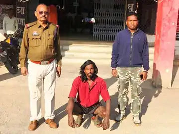 रायगढ़ में पत्नी की हत्या करने वाला आरोपी पति गिरफ्तार:तोलगे के जंगल में छिपा हुआ था, पुलिस ने खोज निकाल