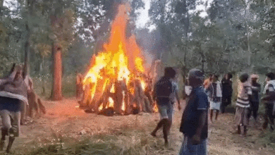 पिता-पुत्र-भतीजे की एक साथ जली चिता…VIDEO:2 भाई साथ में दफनाए गए; मूवी देखकर घर लौट रहे थे 11 लोग, स्कॉर्पियो सवार 5 की मौत