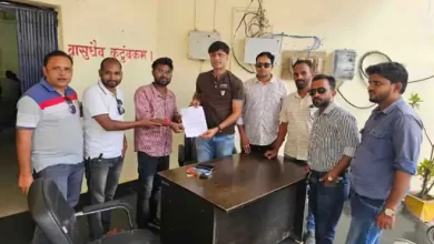 आप जिलाध्यक्ष पर पत्रकार को धमकी देने का आरोप:बीजापुर में पत्रकारों ने थाने पहुंचकर FIR की मांग की