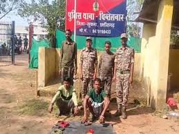 सुकमा से विस्फोटक सामग्री के साथ 2 नक्सली गिरफ्तार, 5 लाख के इनामी थे दोनों