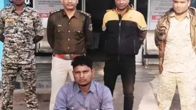 रायगढ़ में पिता-बेटी की हत्या करने वाला आरोपी गिरफ्तार:पत्थर से कुचलकर घटना को अंजाम दिया, नाना के घर आकर रह रहा था