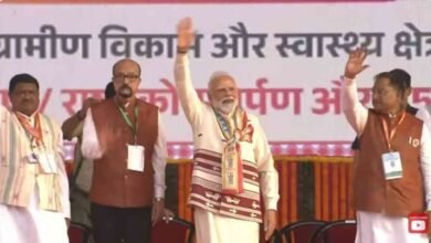 राज्योत्सव के मंच से बोले पीएम मोदी : राज्य निर्माण के समय गांवों तक पहुंचना मुश्किल था, आज 40 हजार किलो मीटर तक सड़कों का नेटवर्क..