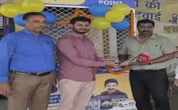 रायपुर रेलवे स्टेशन पर प्रोत्साहन कियोस्क सेंटर शुरू:यात्रियों को मिलेगी रैपिडो की सुविधा, रायपुर रेल मंडल को हर साल मिलेंगे 2 लाख रुपए