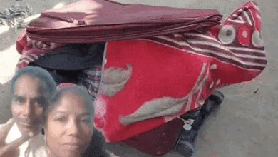 सिलबट्टे से पति का सिर कुचला…सूटकेस में छिपाई लाश:खून के धब्बे मिटाए,घर बंदकर भागी, महाराष्ट्र से पत्नी गिरफ्तार, बोली- कैरेक्टर पर शक करता था