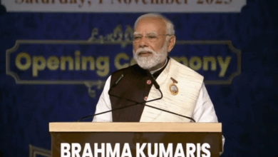 प्रधानमंत्री मोदी ने ‘शांति शिखर’ का किया उद्गघाटन, कहा-“सेवा ही ब्रह्मकुमारी संस्था की पहचान है”