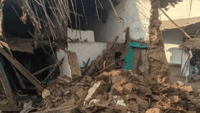 कच्चे मकान की दीवार ढहने से 2 मजदूरों की मौत:मलबे में दबे, दुर्ग में नींव खुदाई करते वक्त हादसा, 2 को मामूली चोटें आई