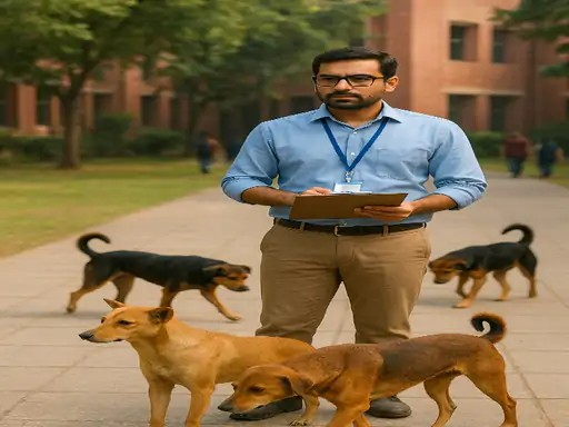 छत्तीसगढ़ के कॉलेज-यूनिवर्सिटी में आवारा कुत्तों की निगरानी करेंगे प्रोफेसर:कैंपस में खाद्य-सामग्री पर भी नजर रखेंगे, स्कूल के बाद अब उच्च शिक्षा-विभाग का आदेश छत्तीसगढ़ के कॉलेज-यूनिवर्सिटी में आवारा कुत्तों की निगरानी करेंगे प्रोफेसर:कैंपस में खाद्य-सामग्री पर भी नजर रखेंगे, स्कूल के बाद अब उच्च शिक्षा-विभाग का आदेश