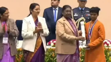 कोंडागांव की योगिता को राष्ट्रपति ने किया सम्मानित:जूडो में राष्ट्रीय स्तर पर मेडल जीतने पर मिला प्रधानमंत्री बाल पुरस्कार