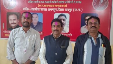 छत्तीसगढ़ तृतीय वर्ग शासकीय कर्मचारी संगठन अभनपुर इकाई का हुआ पुनर्गठन