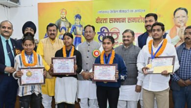 मुख्यमंत्री साय ने 4 वीर बालकों को वीरता सम्मान से किया सम्मानित