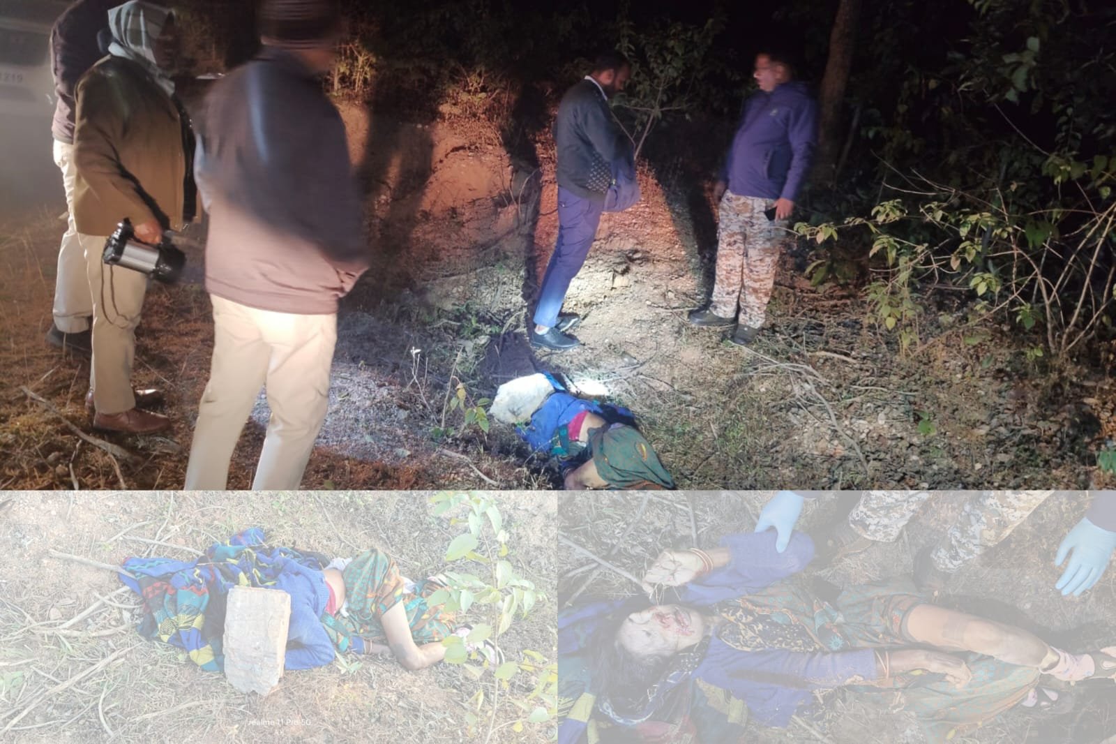 चंदौरा जंगल में महिला की निर्मम हत्या: शिनाख्त नहीं होने से गहराया रहस्य, SDOP व फोरेंसिक टीम ने रातभर की बारीकी से जांच