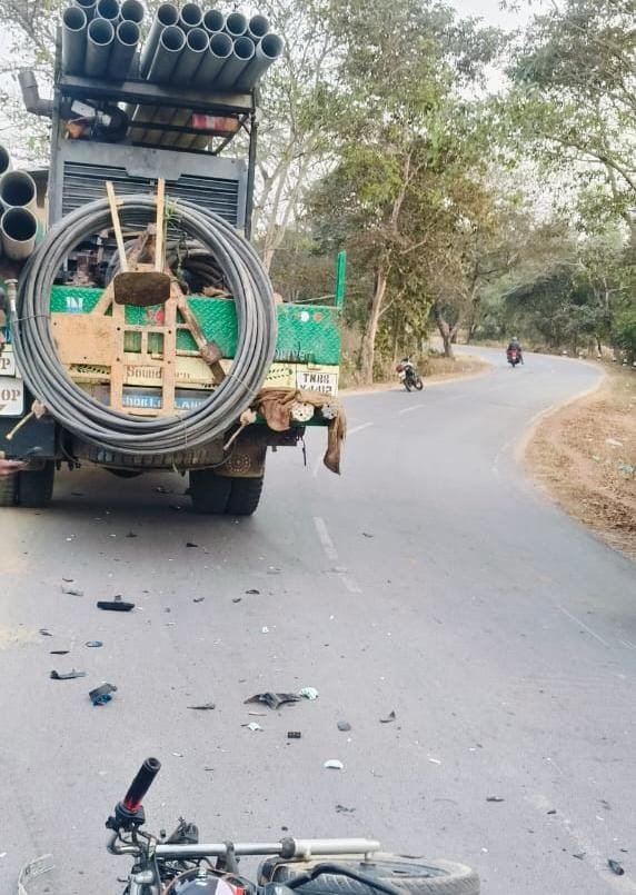 हेलमेट ने बचाई जान, ब्रेक ने टाल दी मौत—कोरबा सड़क हादसों से दहला शहर