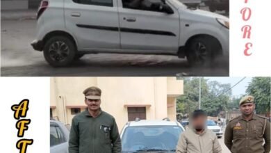 कार से स्टंट, कैमरे में कैद और फिर गिरफ्तारी—जगदीशपुर पुलिस की सख्ती