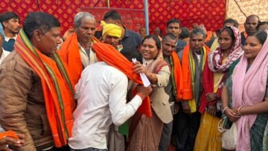 भाजपा में बढ़ता जनविश्वास, विधायक नें किया भूमि पूजन, कई लोगों नें किया भाजपा प्रवेश