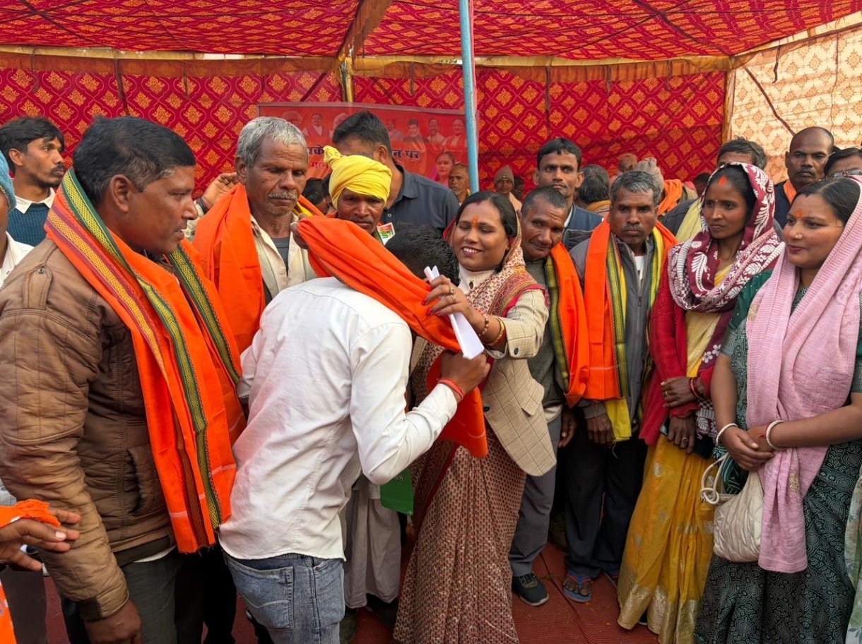 भाजपा में बढ़ता जनविश्वास, विधायक नें किया भूमि पूजन, कई लोगों नें किया भाजपा प्रवेश