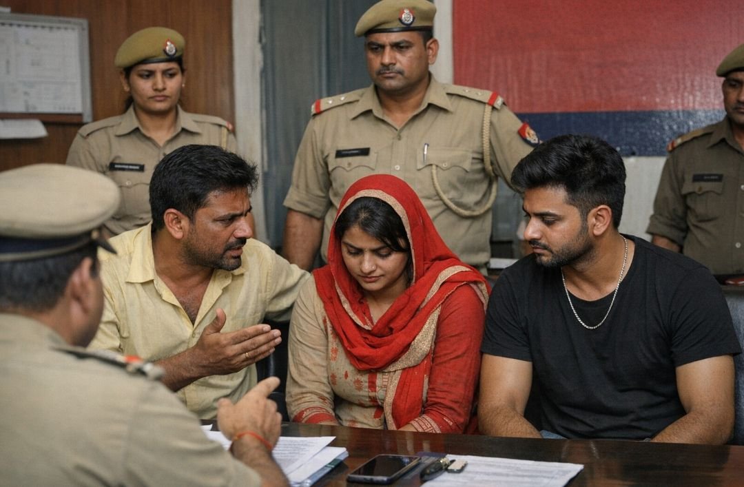 अमेठी : एक बच्चे की मां ने चुना नया जीवन पति को छोड़ा, प्रेमी के साथ रहने पर अड़ी