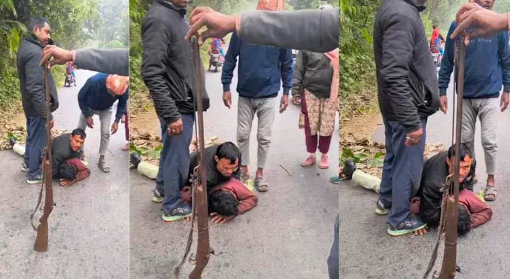शिकार की फिराक में घूम रहा था युवक, वन टीम ने मौके पर दबोच लिया शिकार की फिराक में घूम रहा था युवक, वन टीम ने मौके पर दबोच लिया