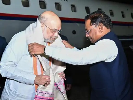 गृहमंत्री शाह आज रायपुर में BJP नेताओं संग बैठक करेंगे:बस्तर ओलिंपिक समापन में शामिल होंगे, सरेंडर्ड नक्सलियों से मिलेंगे गृहमंत्री शाह आज रायपुर में BJP नेताओं संग बैठक करेंगे:बस्तर ओलिंपिक समापन में शामिल होंगे, सरेंडर्ड नक्सलियों से मिलेंगे