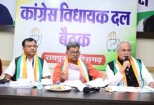 छत्तीसगढ़ विधानसभा के शीत सत्र में पहले दिन मौजूद नहीं रहेंगे कांग्रेस के विधायक, बहिष्कार का फैसला