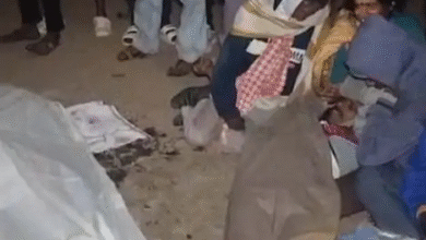 रायगढ़ में ट्रेलर ने महिला को कुचला, मौत:बाइक सवार पति हुआ घायल, ग्रामीणों ने किया चक्काजाम, पटेलपाली रोड पर हुआ हादसा