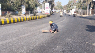 अमित शाह का दौरा और चमक गईं ग्वालियर की सड़कें, लोग बोले- पहले फंड नहीं था, अब रातो-रात पैसा कहां से आया?