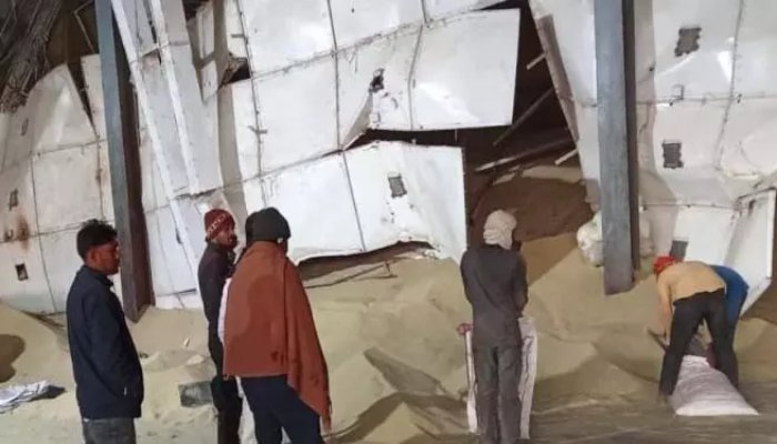 राजनांदगांव में राइस मिल हादसा, चिमनी गिरने से एक मजदूर की मौत, दो गंभीर घायल