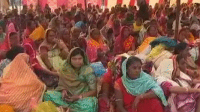 रायगढ़ में ग्रामीणों का चौथे दिन भी आंदोलन जारी:CHP चौक पर कर रहे विरोध प्रदर्शन, जनसुनवाई निरस्त करने की मांग पर अड़े