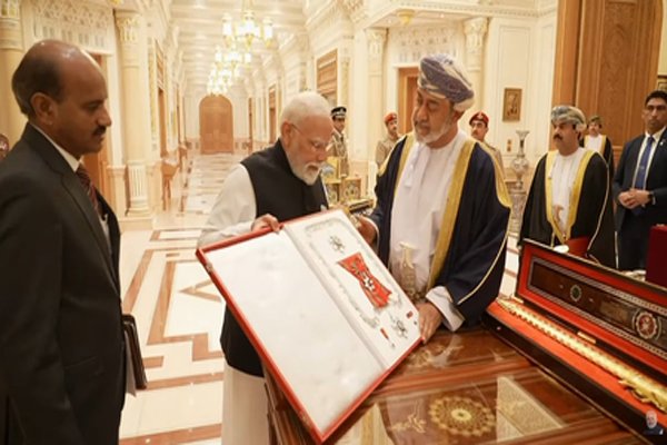 PM मोदी को द्विपक्षीय संबंधों को मजबूत करने के लिए मिला ‘ऑर्डर ऑफ ओमान’
