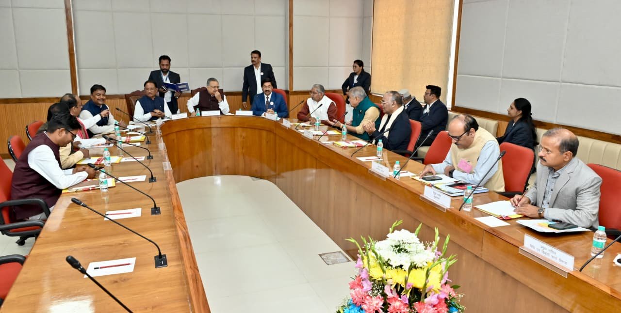 विधानसभा अध्यक्ष डॉ रमन सिंह की अध्यक्षता में कार्य मंत्रणा समिति की हुई बैठक विधानसभा अध्यक्ष डॉ रमन सिंह की अध्यक्षता में कार्य मंत्रणा समिति की हुई बैठक