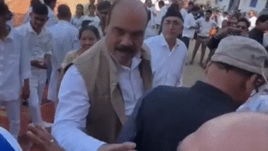 सतनामी समाज के कार्यक्रम में RSS वापस जाओ के नारे:बिलासपुर में गुरु घासीदास कार्यक्रम में बवाल; युवाओं ने RSS पदाधिकारियों से कहा-निकलिए यहां से