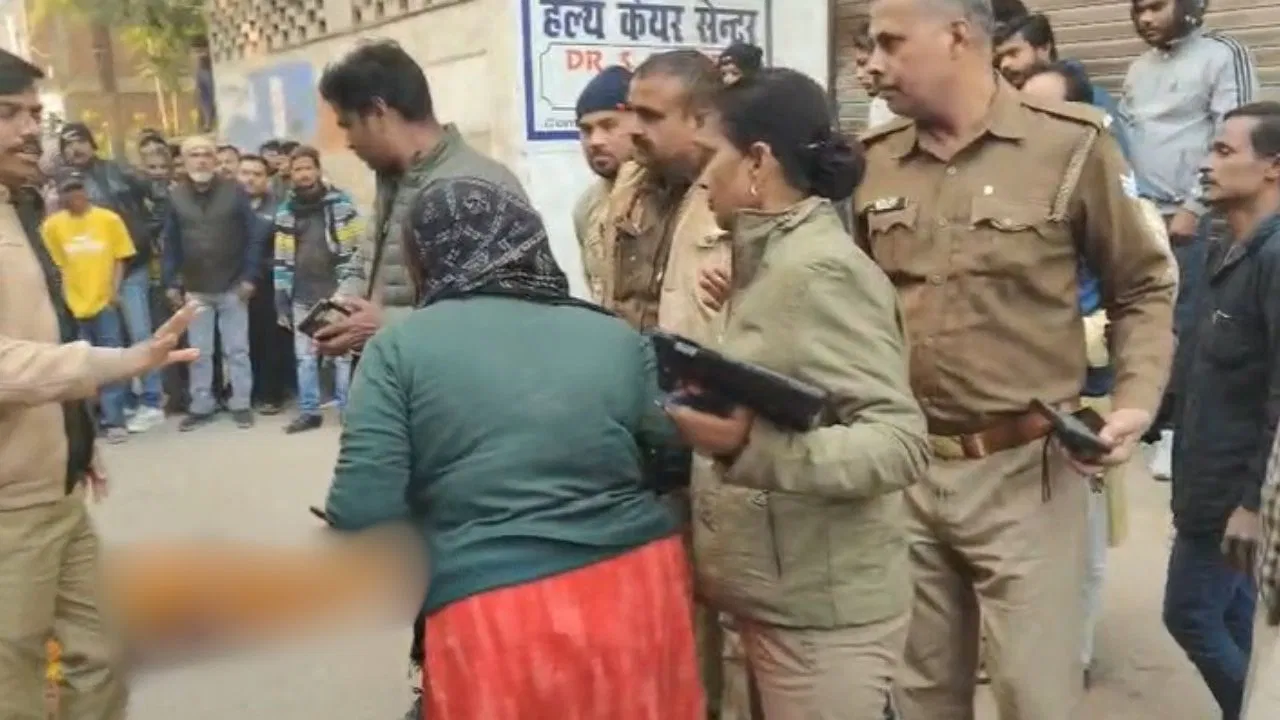 प्रयागराज में बीच सड़क पर मर्डर, दामाद ने सास को मारी गोली; बेटी ने की थी लव मैरिज